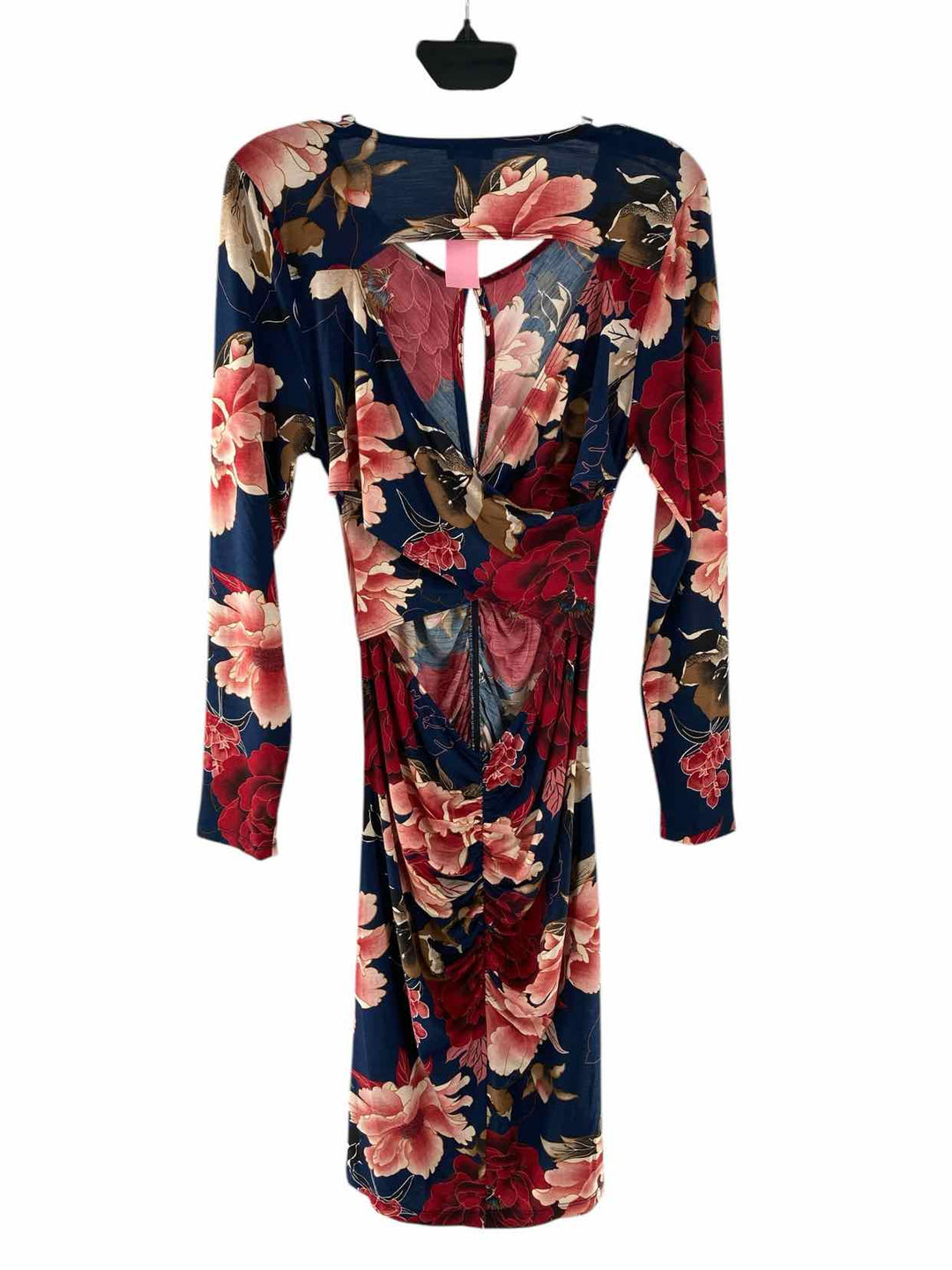 Venus Size L Navy Red Floral Dress