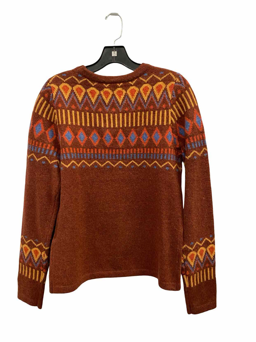 SKHOOP Size S Dark Red 80% Lambswool Sweater