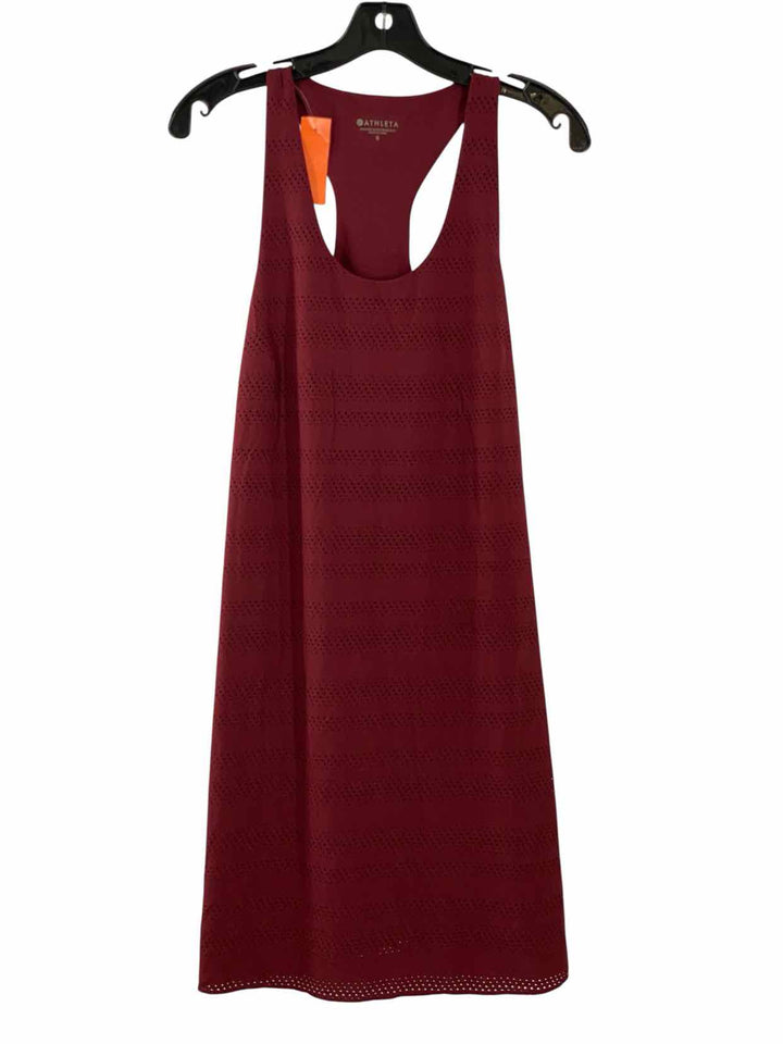 Athleta Size S Red Dots Dress