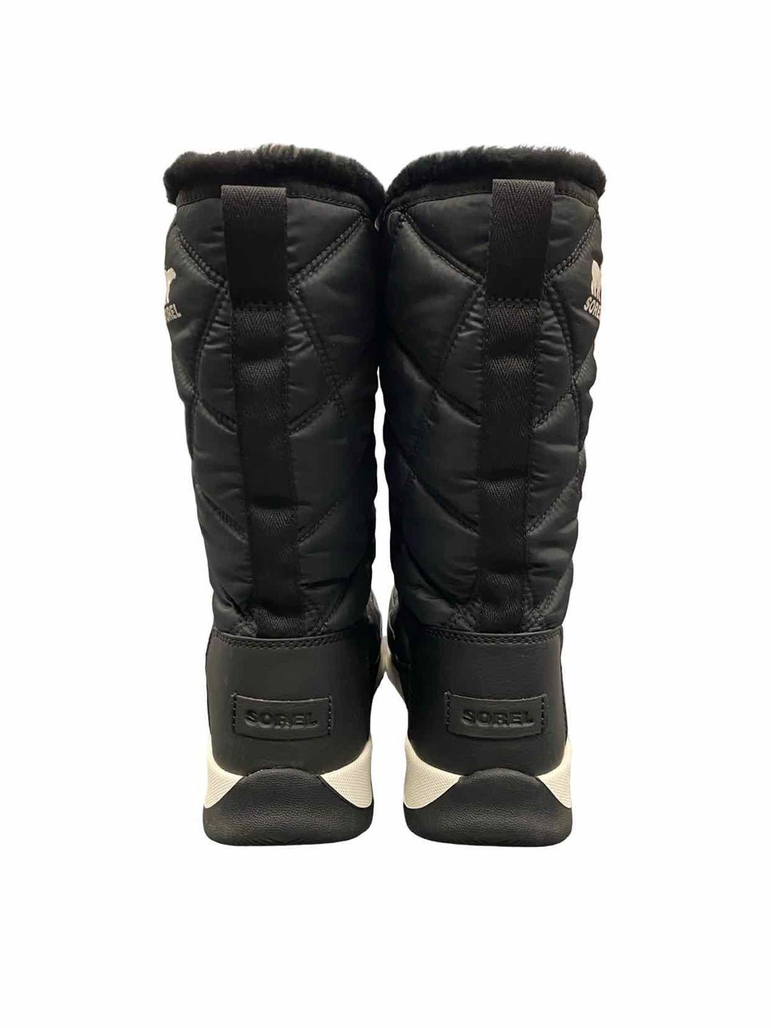 Sorel Shoe Size 9 Black Waterproof Whitney II Tall Lace Boots(knee)