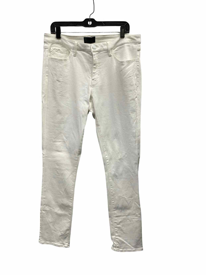 Buckle Black Size 32 White Pants
