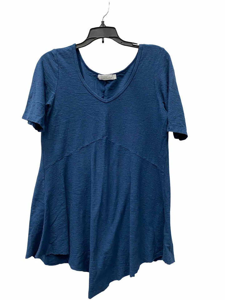 Cut Loose Size L Blue Short Sleeve Shirts