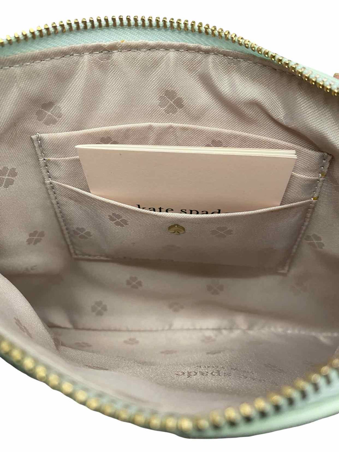 KATE SPADE Light Blue Wristlet Purse