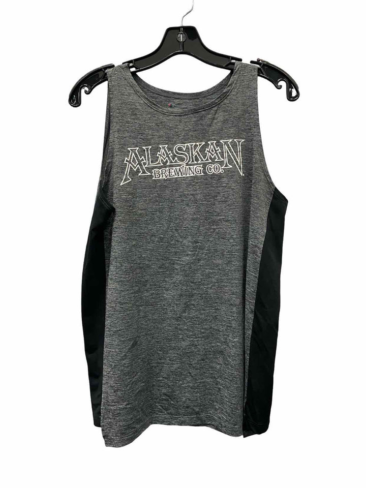 Alaskan Brewing Co. Size M Gray Athletic Tank Top