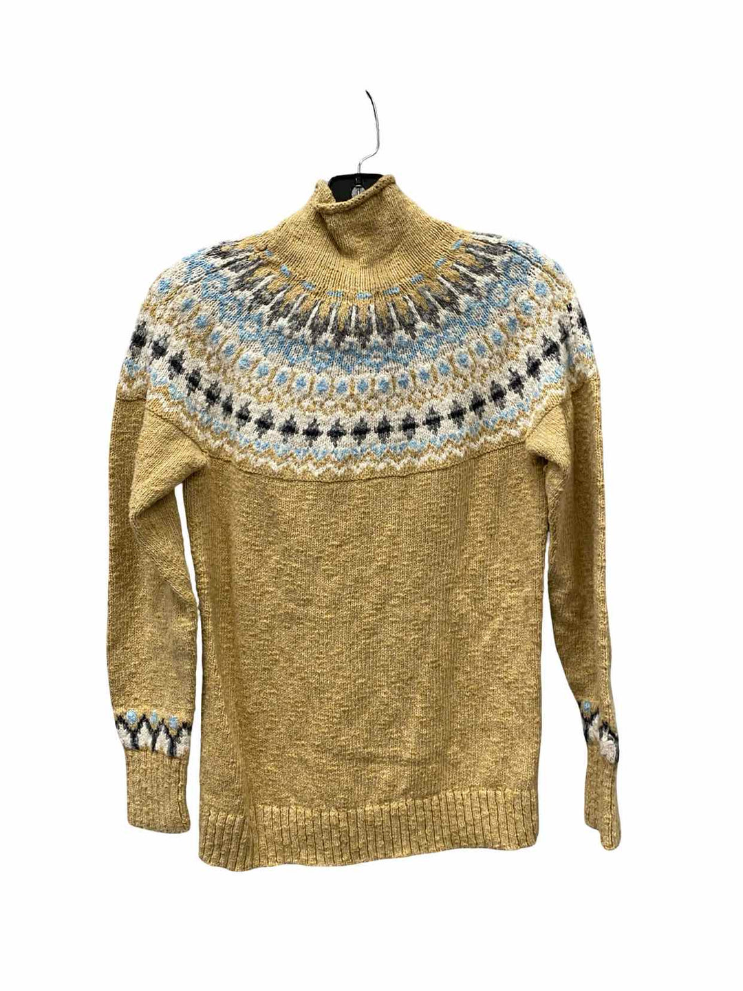 LL Bean Size XS Brown Multi 100% cotton Sweater