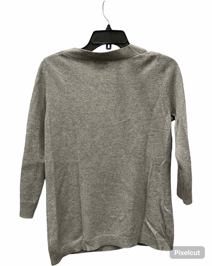 Tesori Size M Grey 100% cashmere Sweater