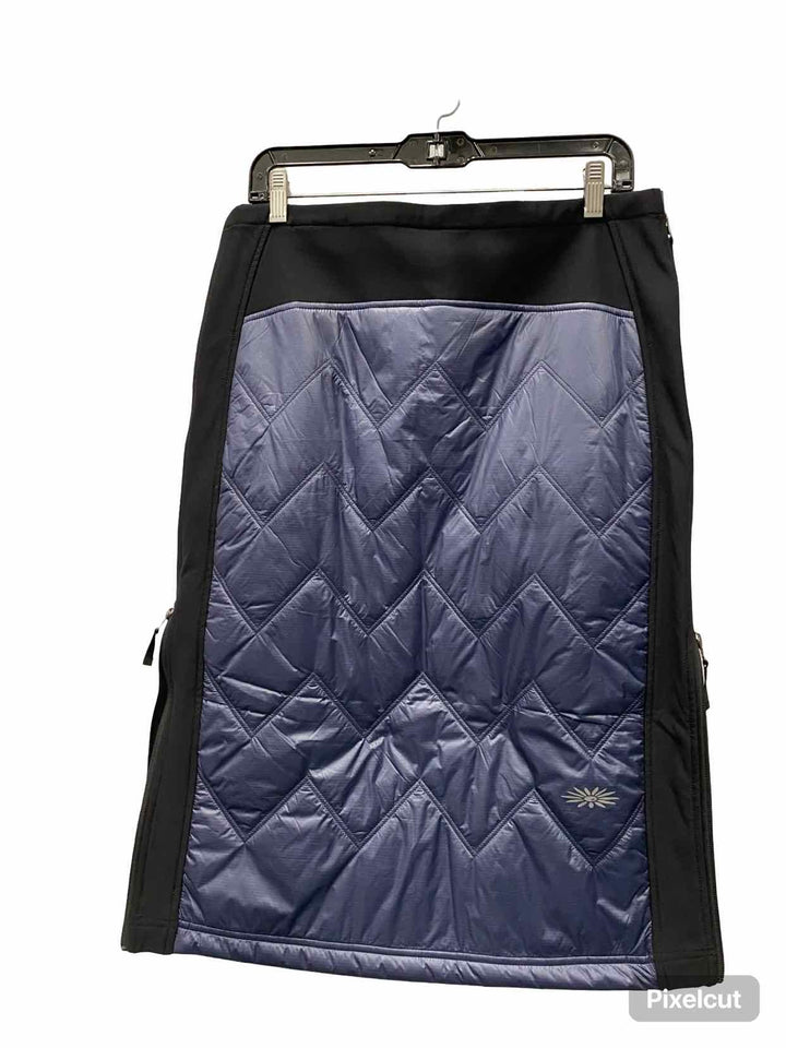 SKHOOP Size M Black Blue Skirt