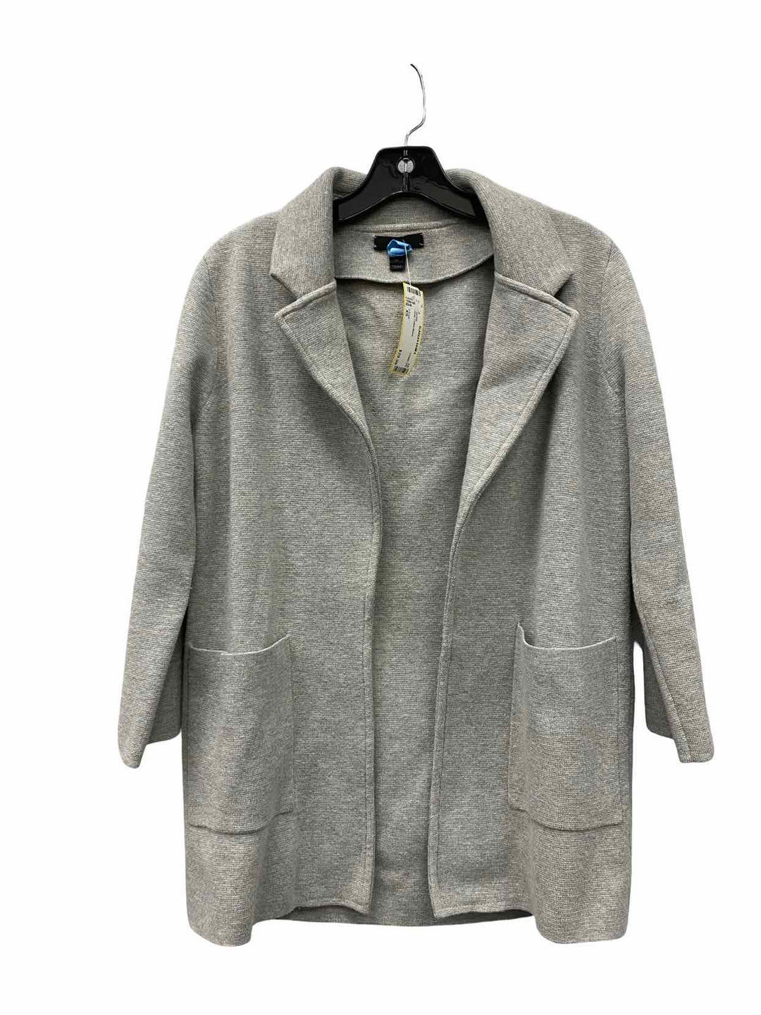 J Crew Size XS Gray Cotton Blend Jacket