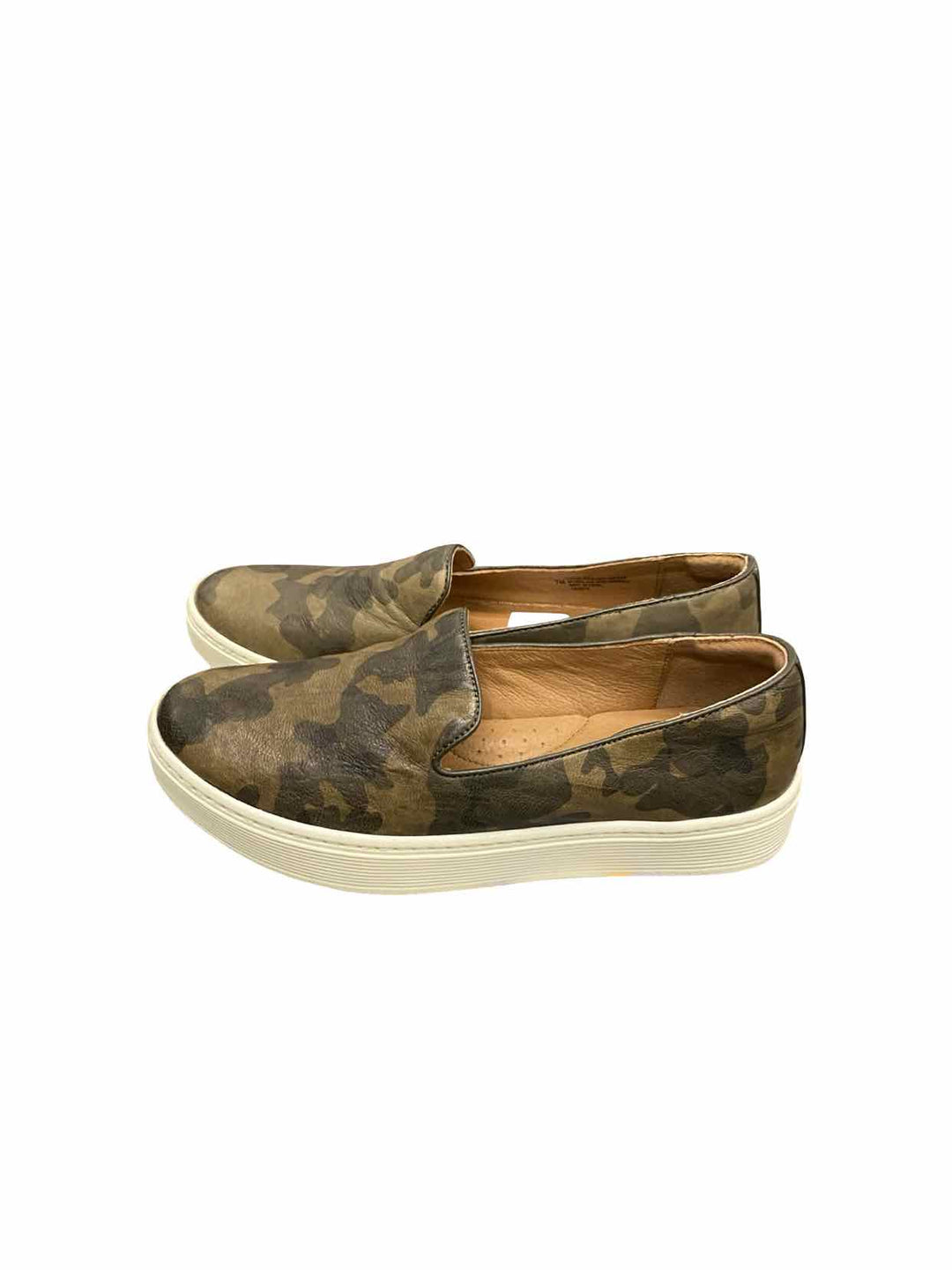Soft Spots Shoe Size 8.5 Green Camo Sneakers