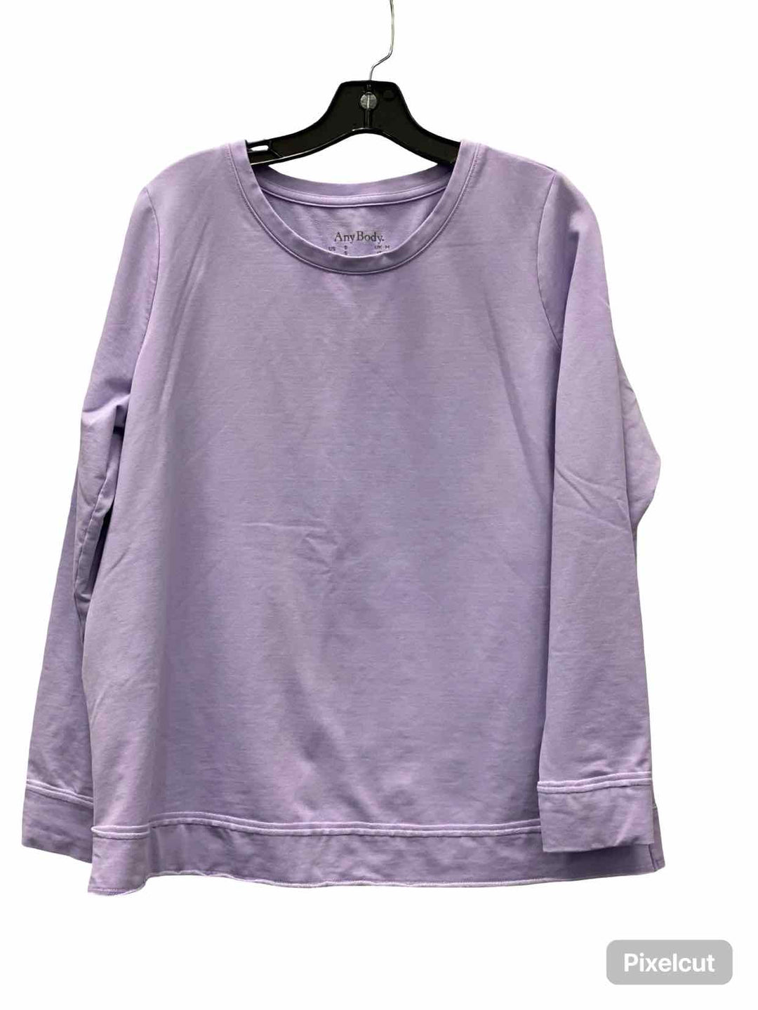Any Body Size S Purple Sweatshirt
