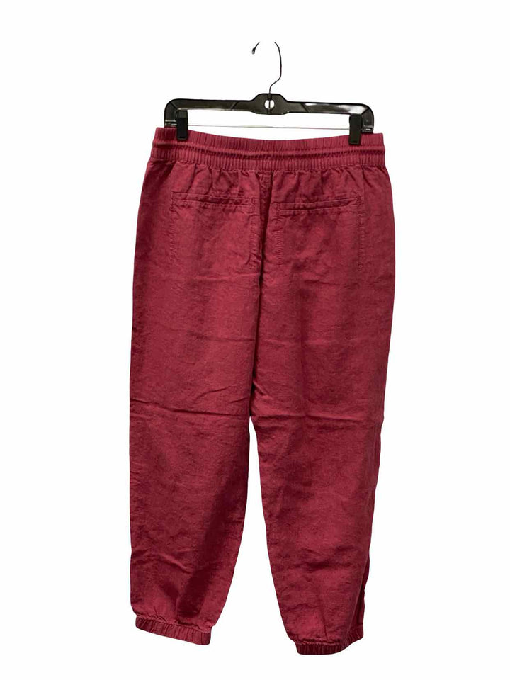 Athleta Size 10 Plum Linen Pants