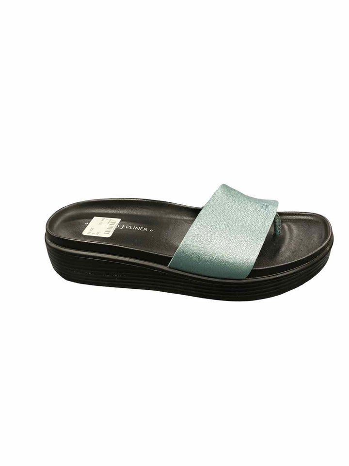 Donald Pliner Shoe Size 7 Blue Metallic FIFI Sandals