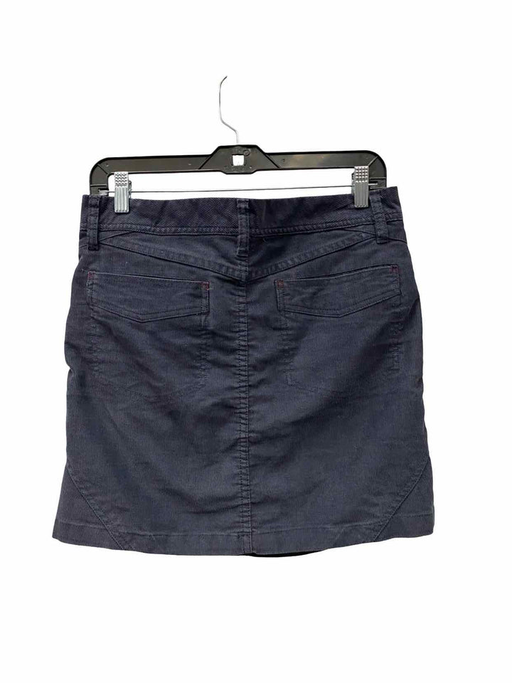 Horny Toad Size 6 Blue Corduroy Skirt