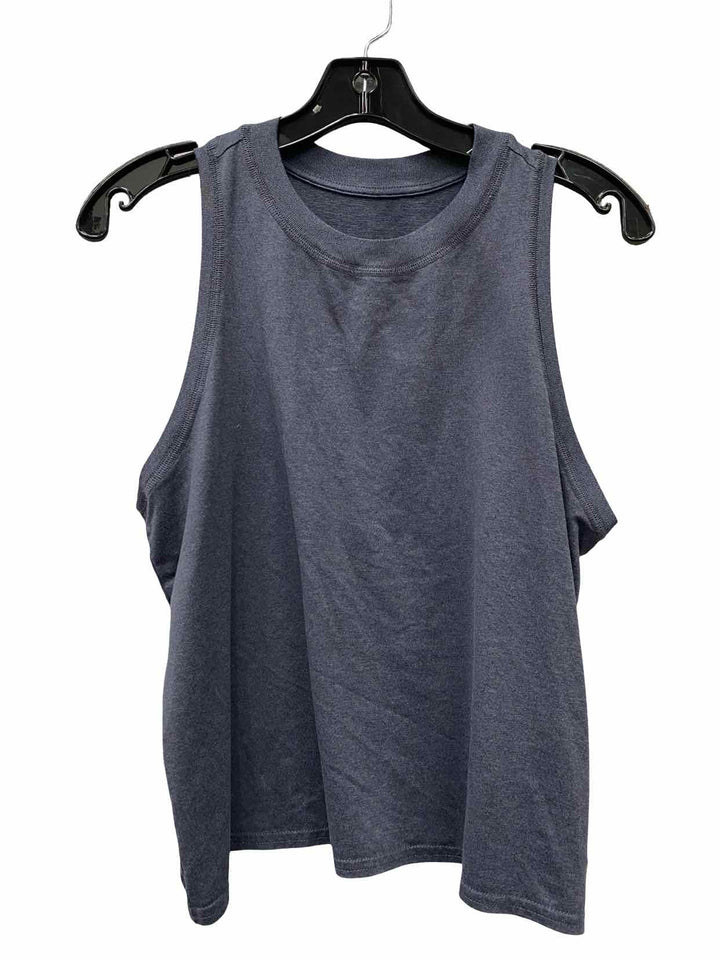 Vuori Size M Blue Athletic Tank Top