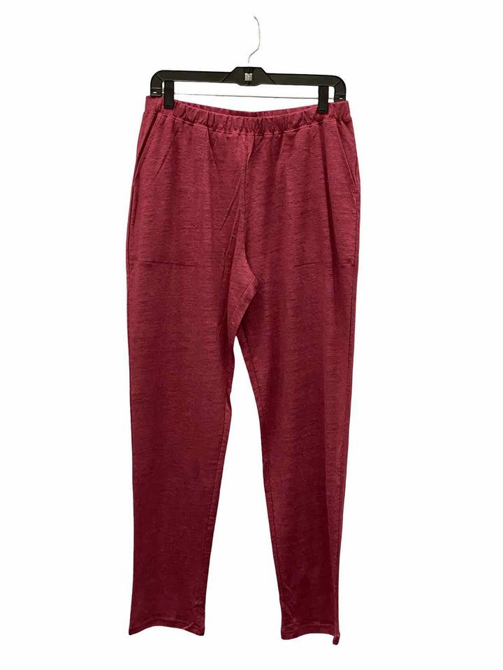The Company Store Size M Plum 100% Linen NWT Pants