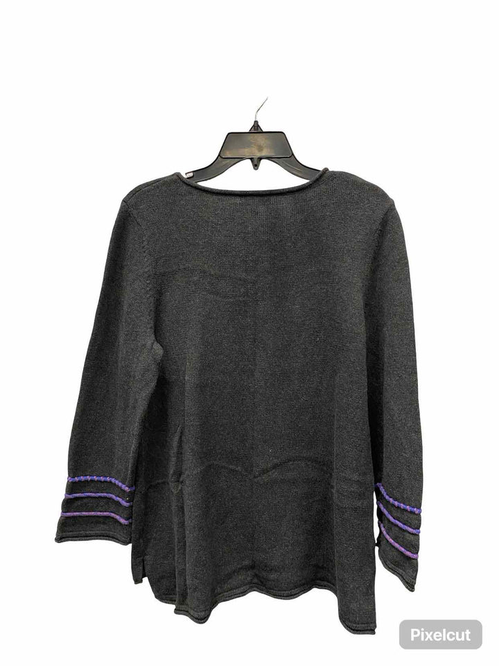 Habitat Size M Gray 100% cotton Sweater