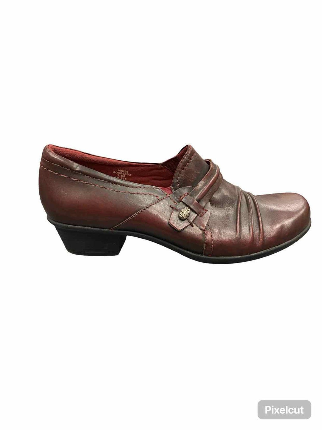 Earth Shoe Size 7.5 Burgundy Maize Loafers