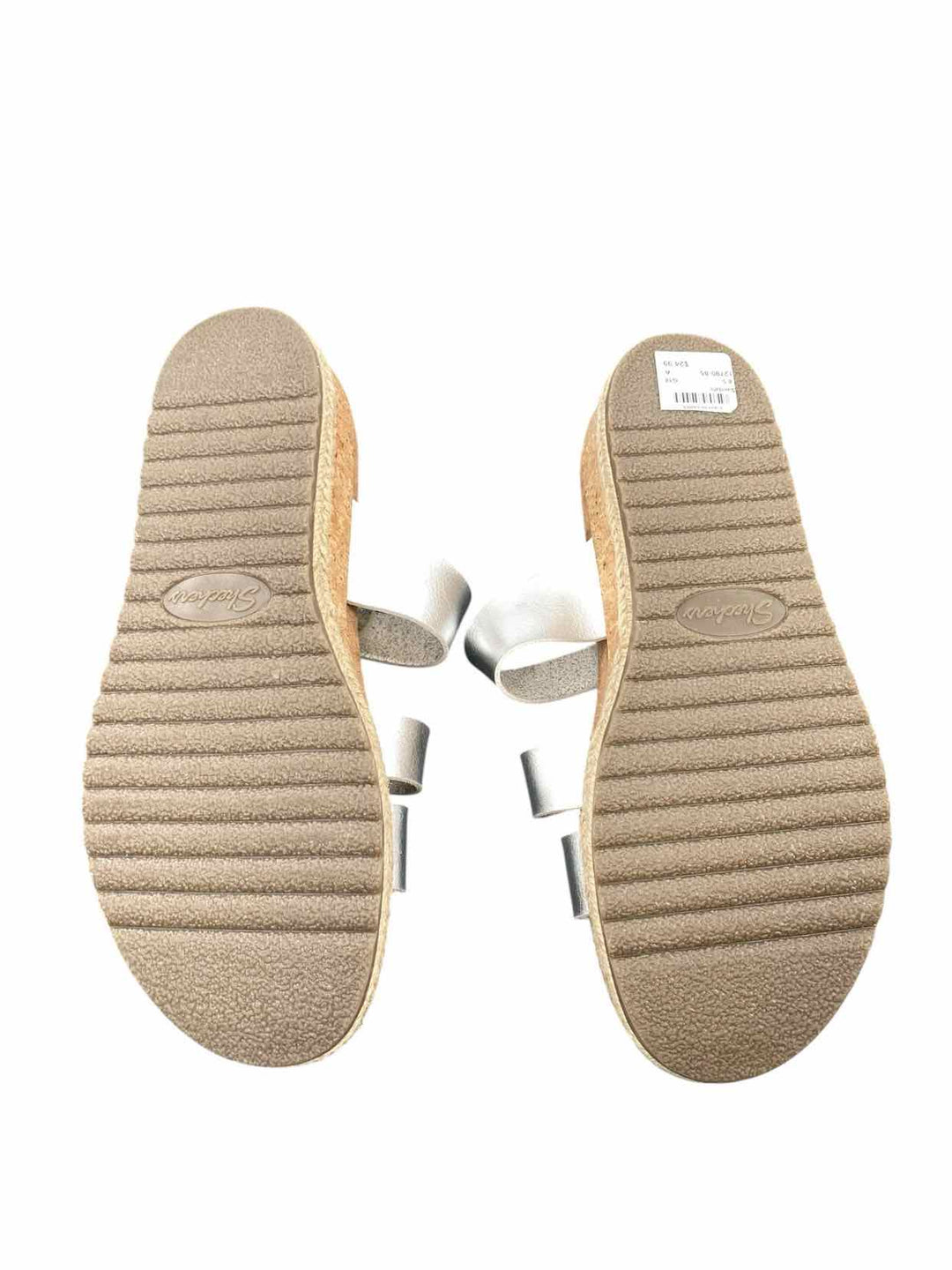 Skechers Shoe Size 8.5 Brown Silver NWT Sandals