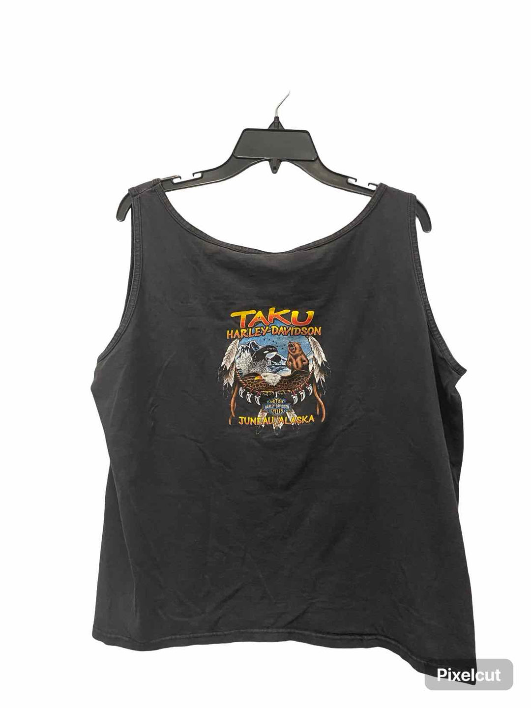Harley Davidson Size XL Gray Tank Top