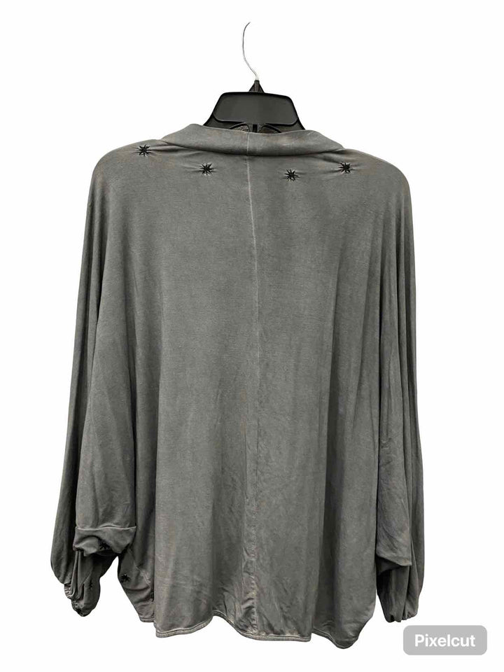 Pol Size S Gray Long Sleeve Shirts