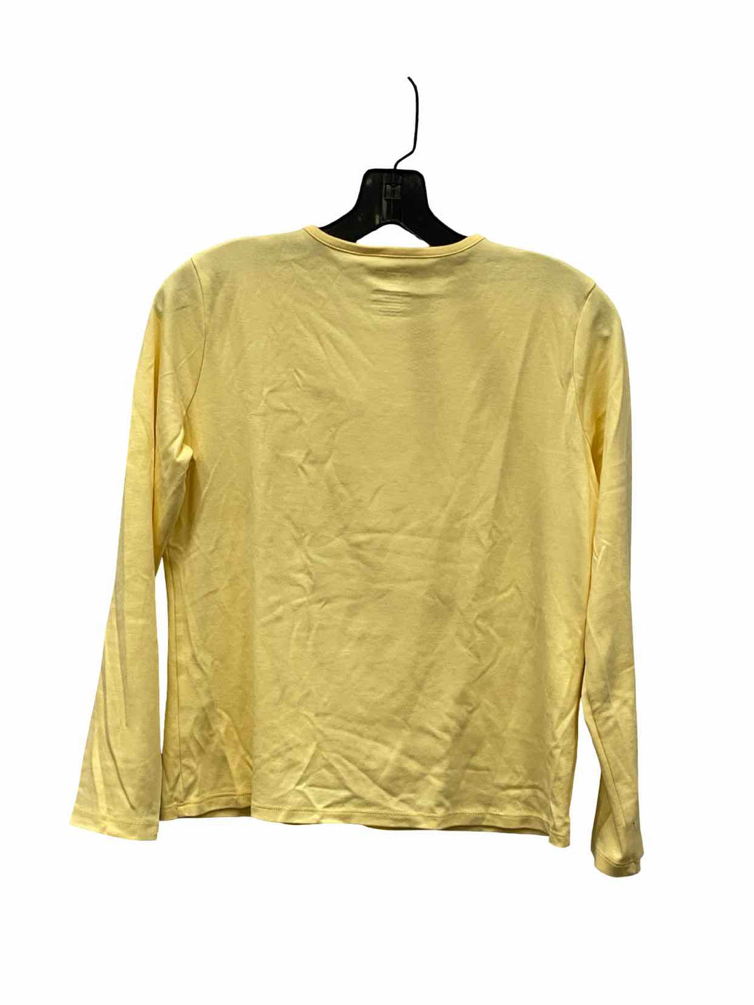 LL Bean Size S Yellow 100% cotton Long Sleeve Shirts