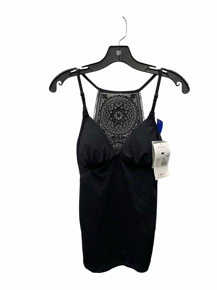 MAORI Size S Black mandala Swimsuit Top