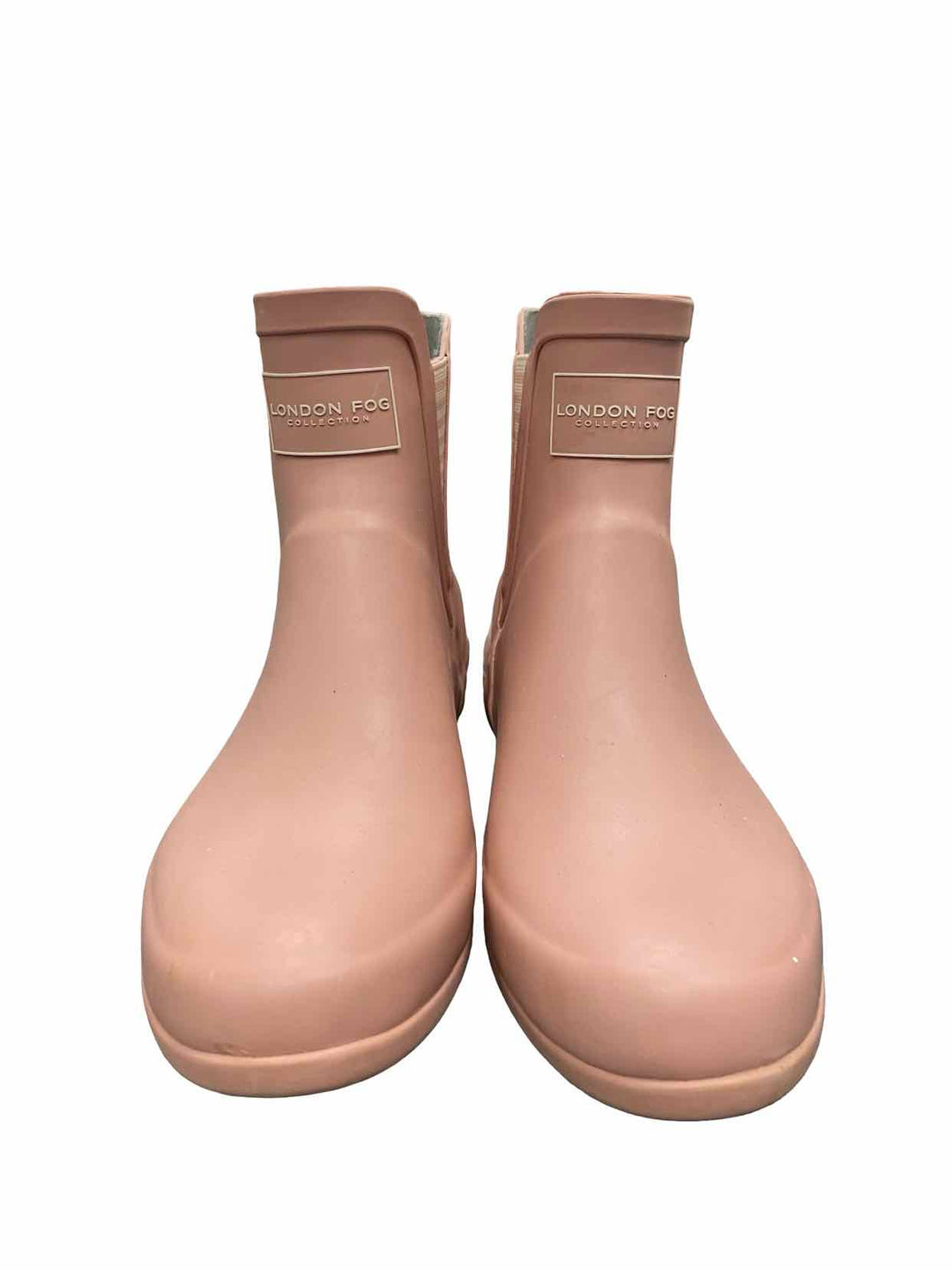 London Fog Shoe Size 8 Pink Piccadilly Rain Boots(Ankle)