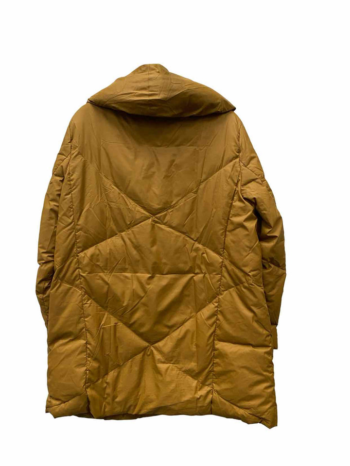 Garnet Hill Size 14 Brown Puffer Coat(Long)