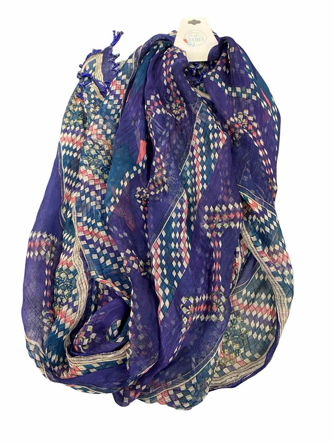 Unknown Brand Blue Scarf