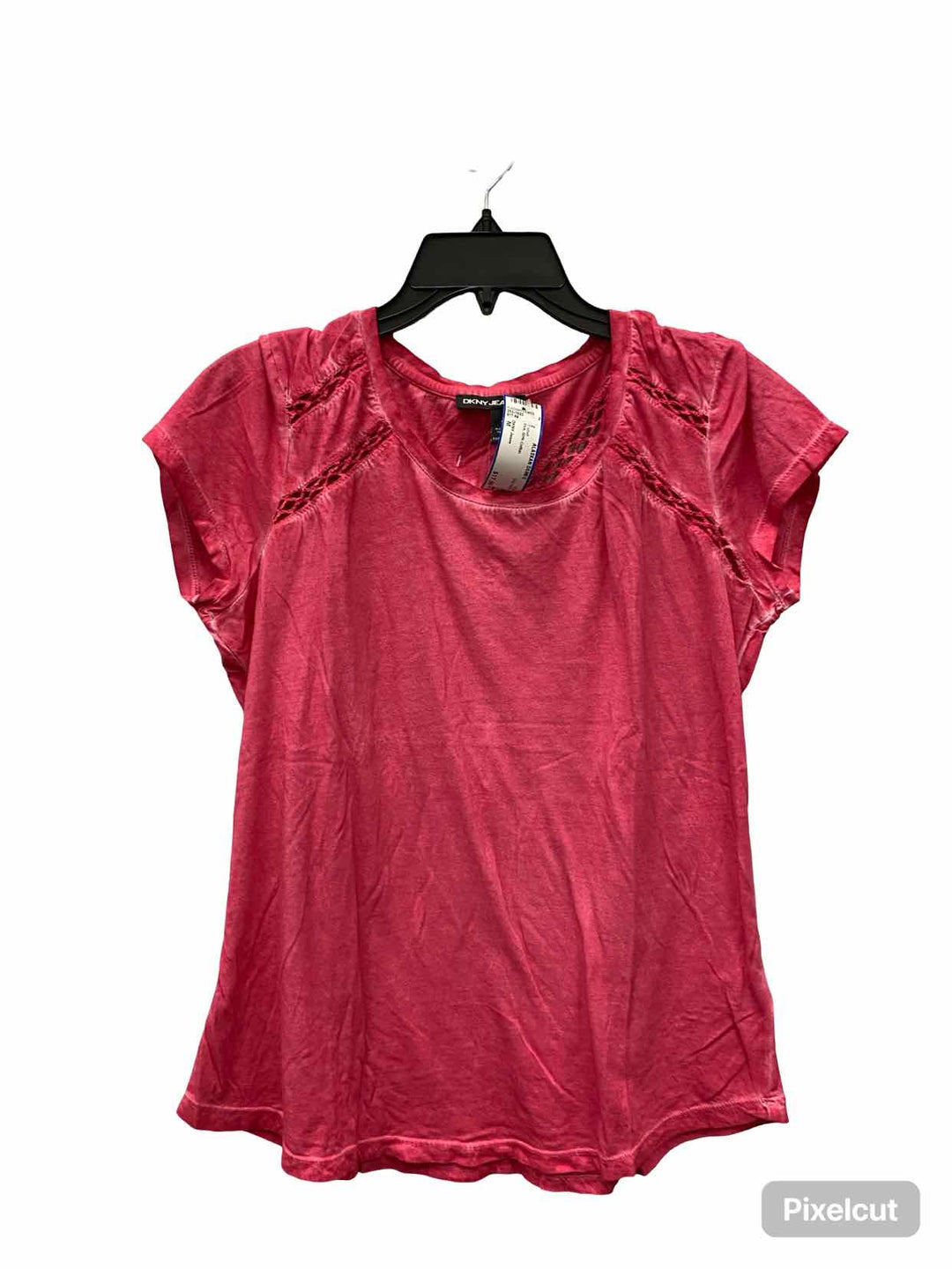 DKNY Jeans Size M Pink 60% Cotton T-shirt