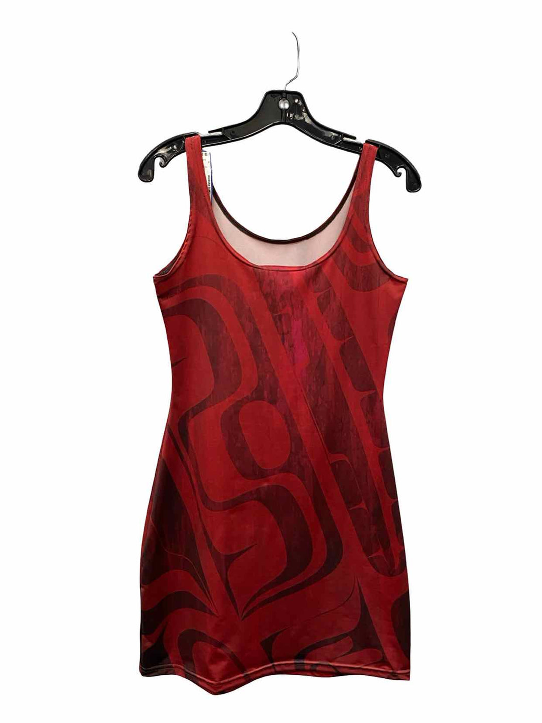 Trickster Size S Red Print Dress