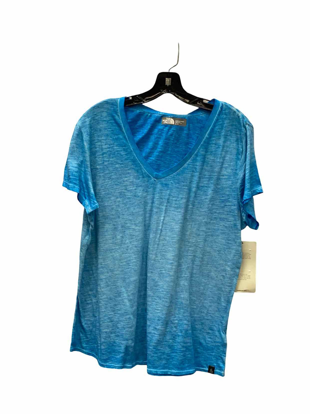 The North Face Size XL Blue 100% cotton T-shirt