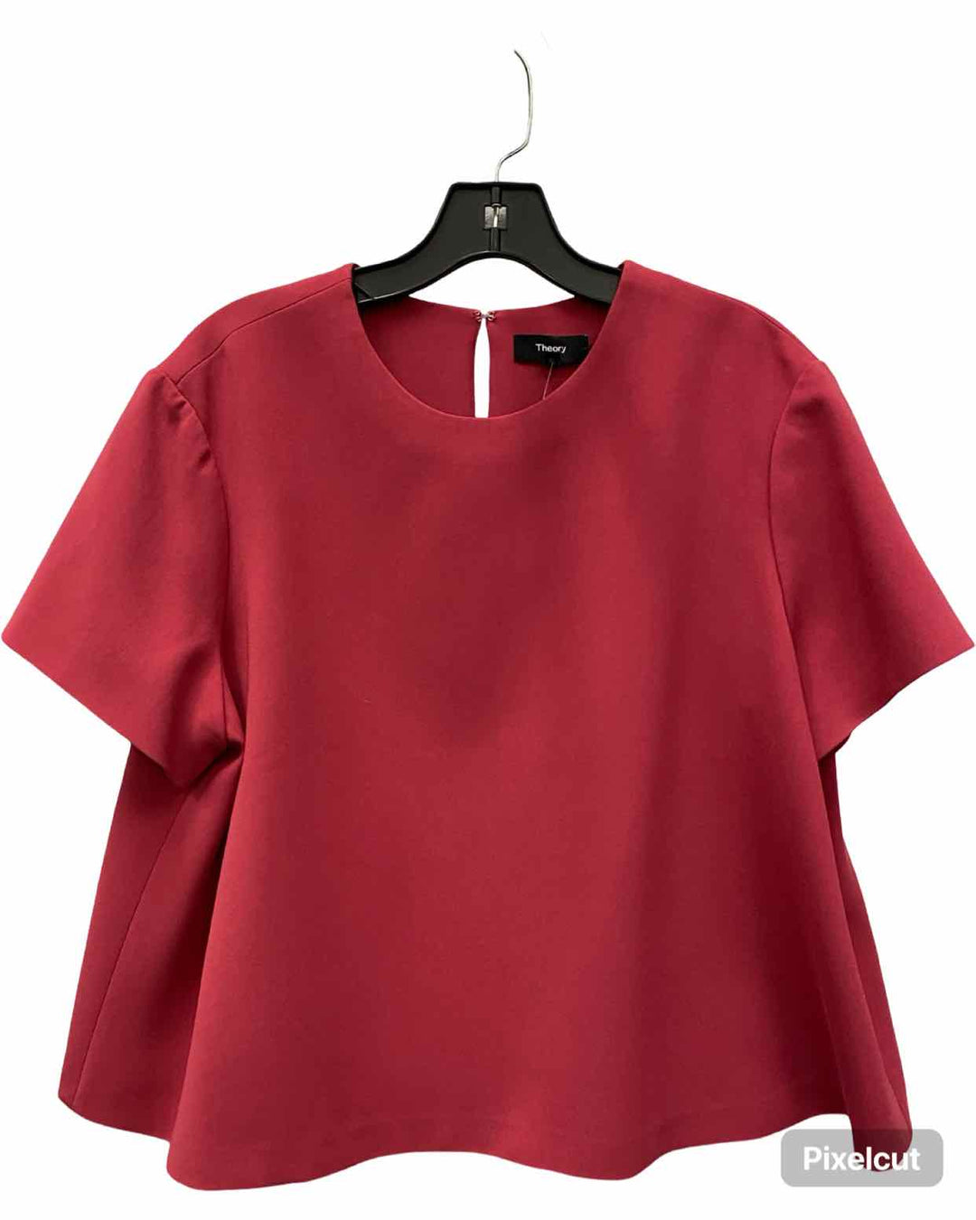 Theory Size XL Pink Short Sleeve Shirts