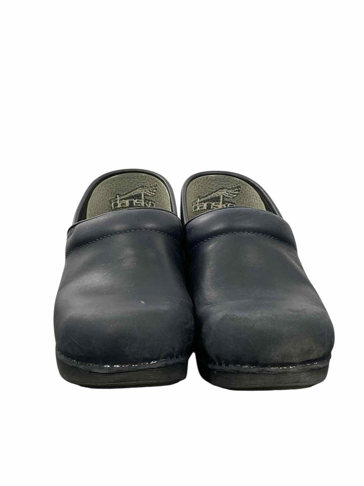 Dansko Shoe Size 37 Navy Leather Loafers