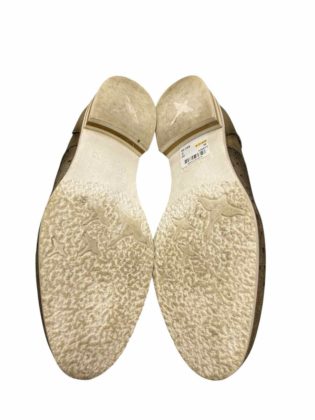 Pikolinos Shoe Size 36 Olive Leather Royal Derby Loafers