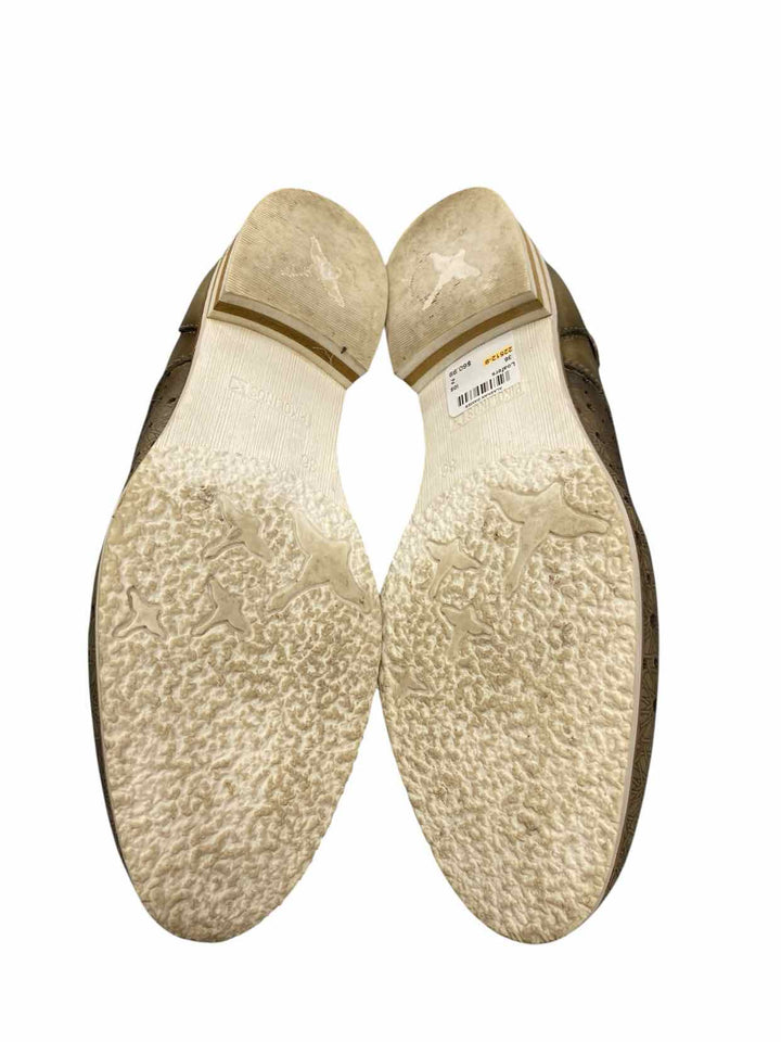 Pikolinos Shoe Size 36 Olive Leather Royal Derby Loafers