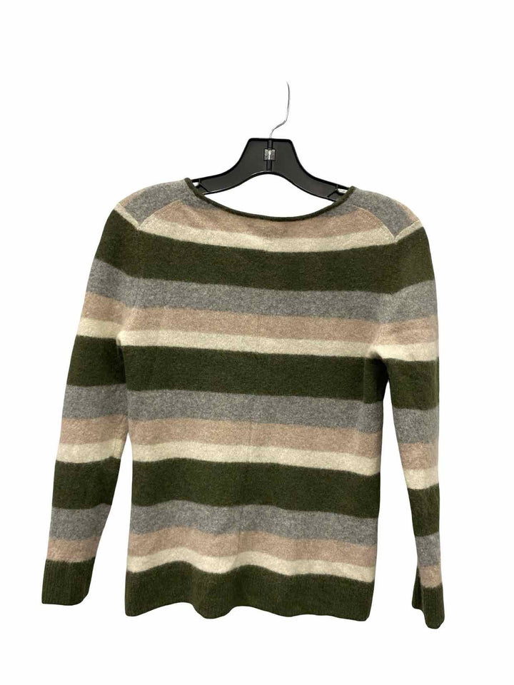 41 Hawthorn Size M Beige Green 100% cashmere Sweater