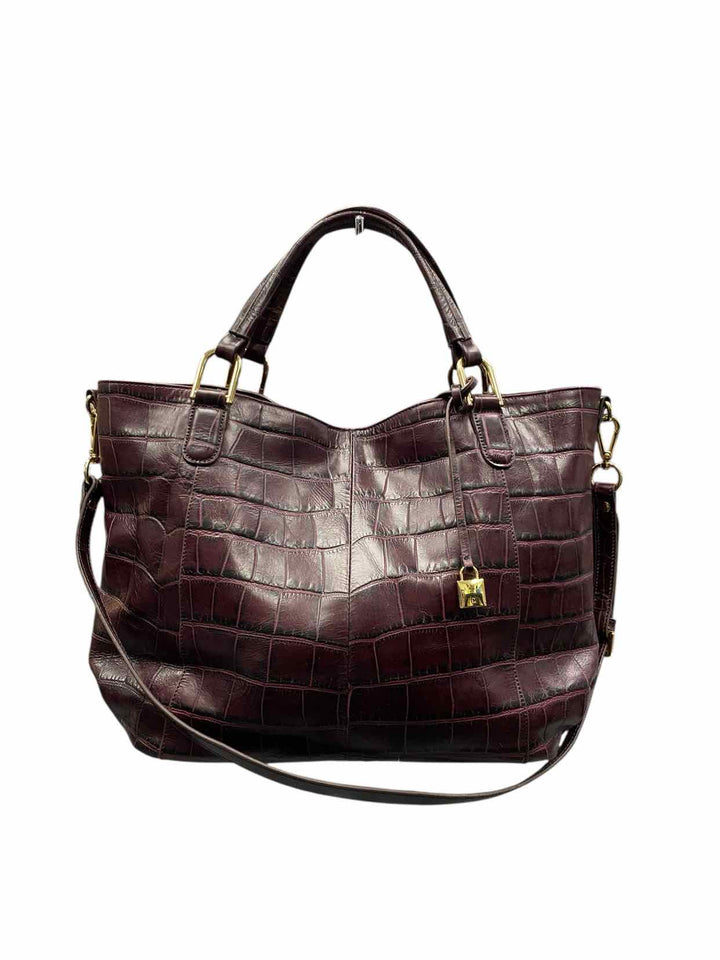 Gilli Burgundy W/Crossbody Strap Purse