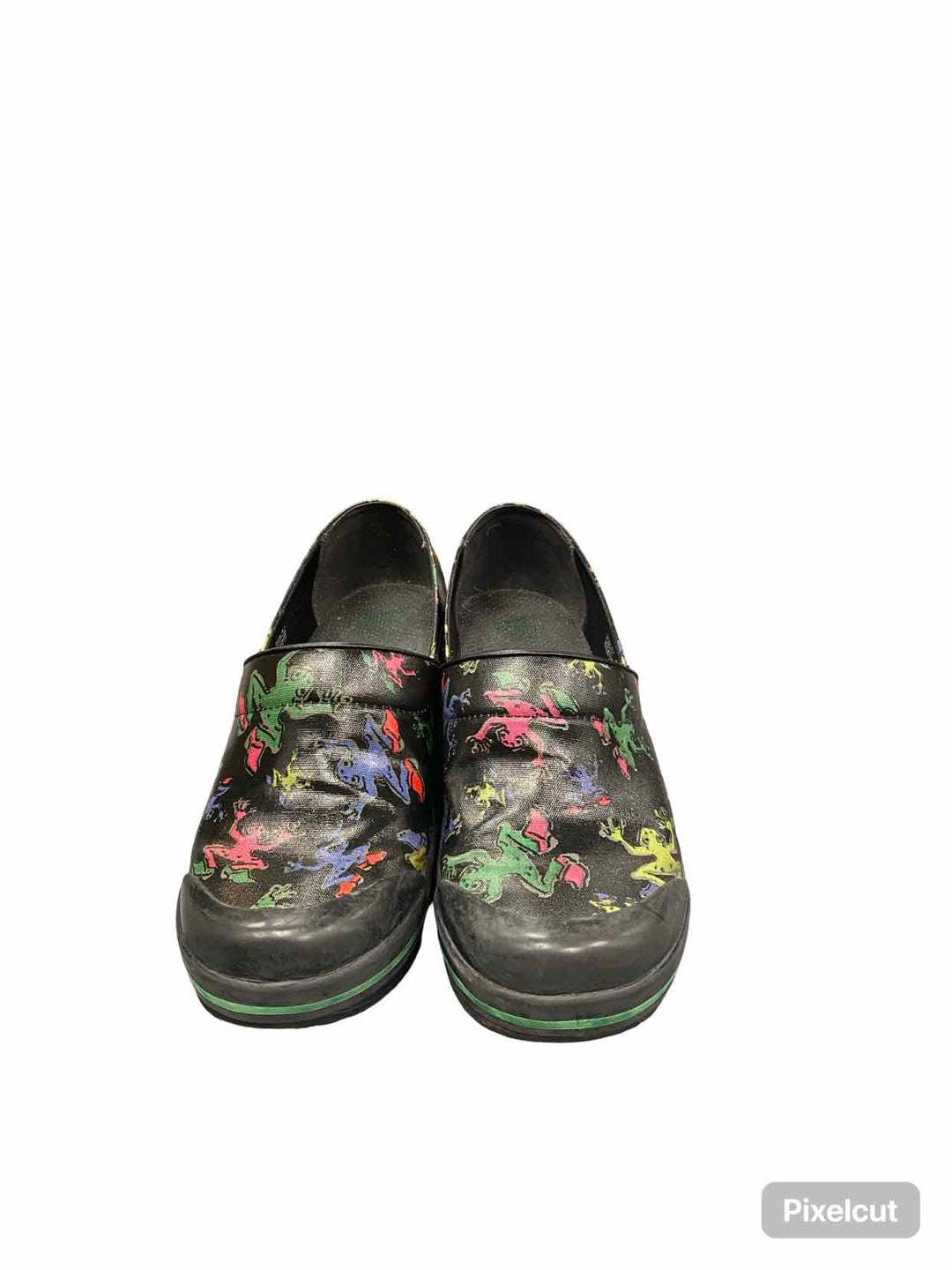 Dansko Shoe Size 41 Black Multi Clogs