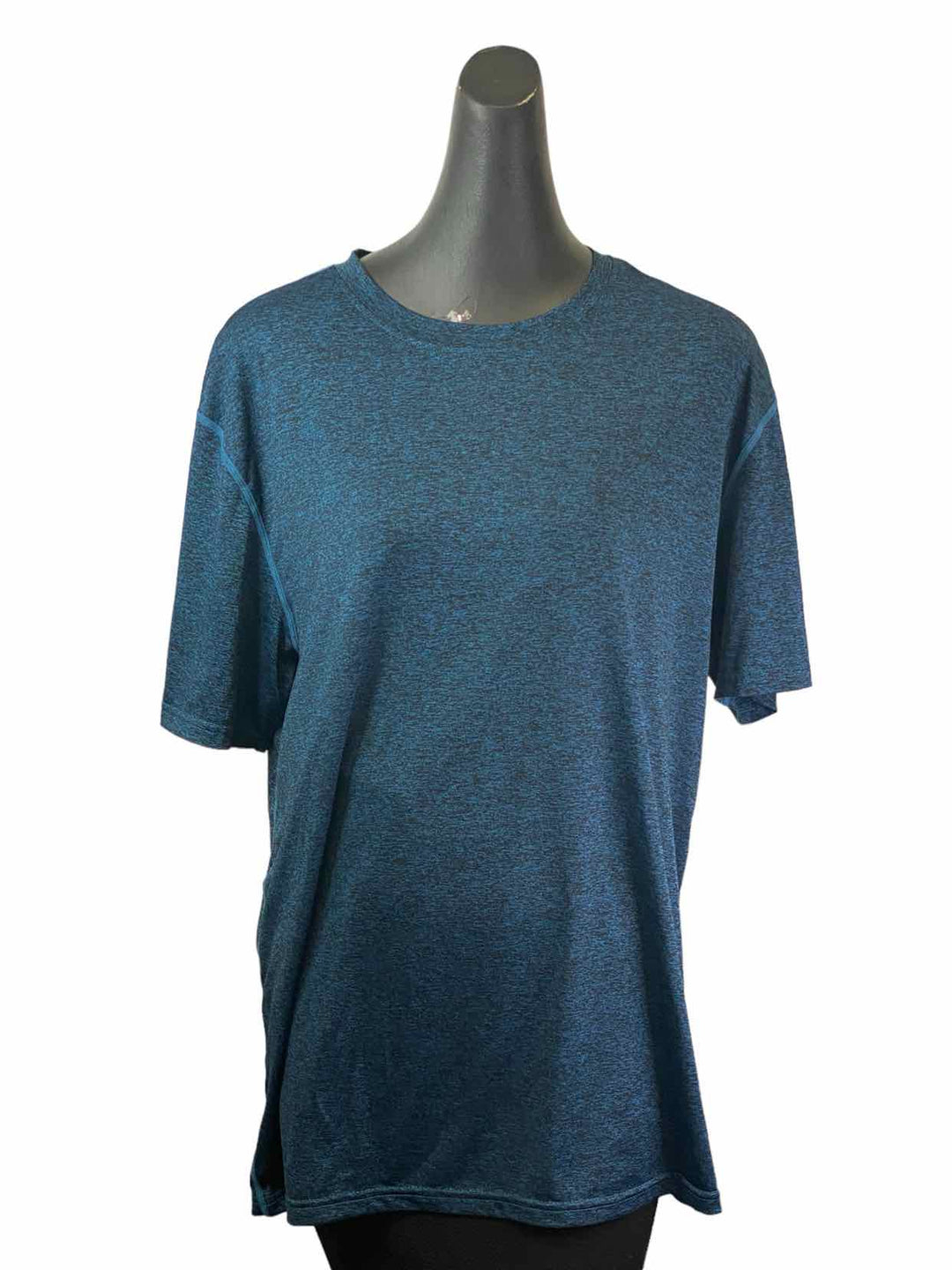 Unknown Brand Size XL Blue Black Athletic Short Sleeve