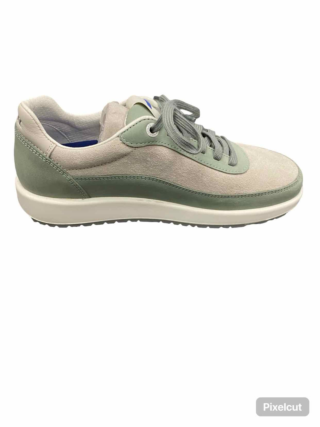 Birkenstock Shoe Size 38 Sage/Antique White Leather Honnef City Sneakers