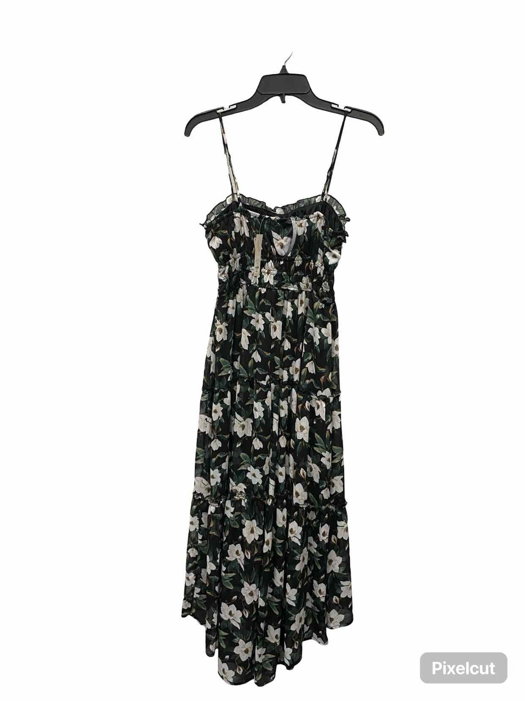 Francescas Size S Black White Floral NWT Dress