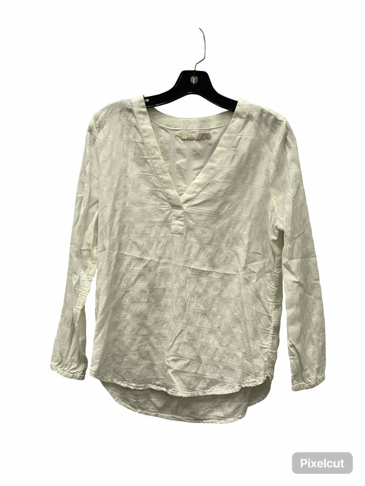 PrAna Size XS White Long Sleeve Shirts