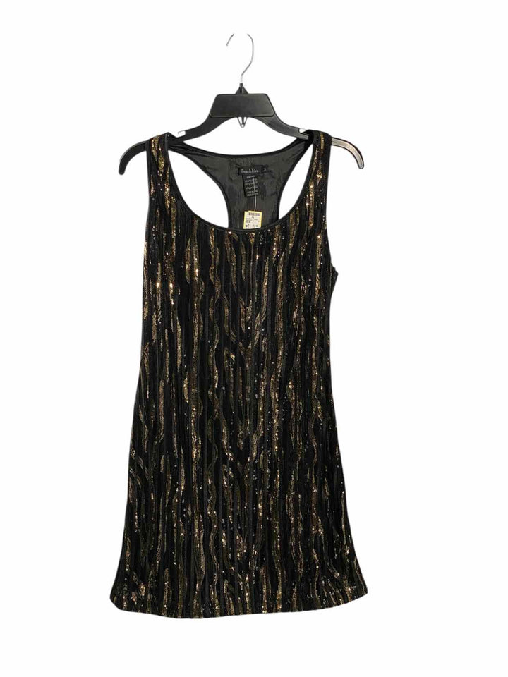 French Kiss Size M Black sequined Dress