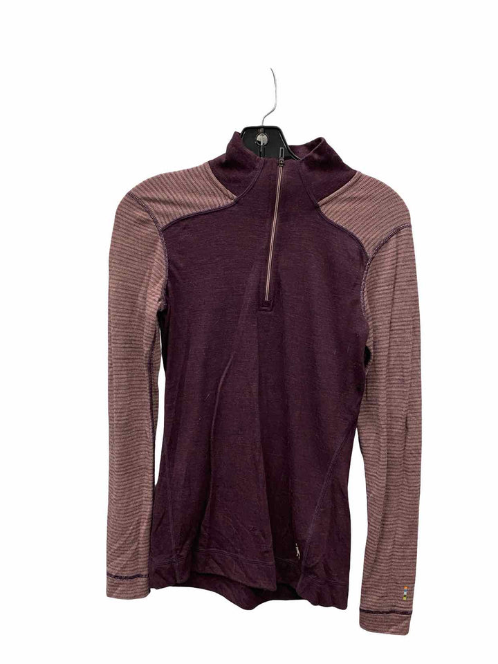 Smartwool Size S Purple 100% Merino Wool Jacket