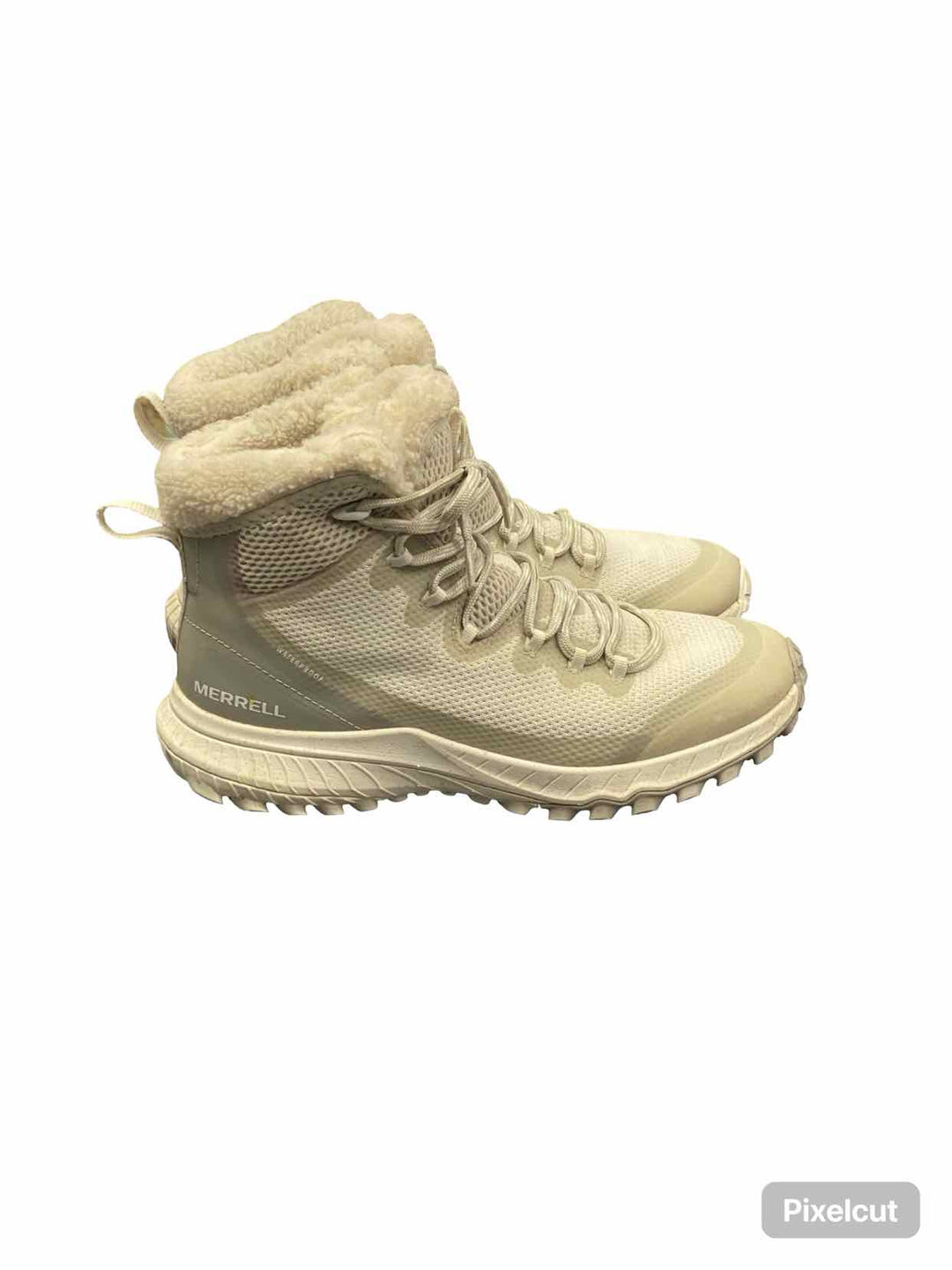 Merrell Shoe Size 7.5 White Birch Waterproof Boots(Ankle)