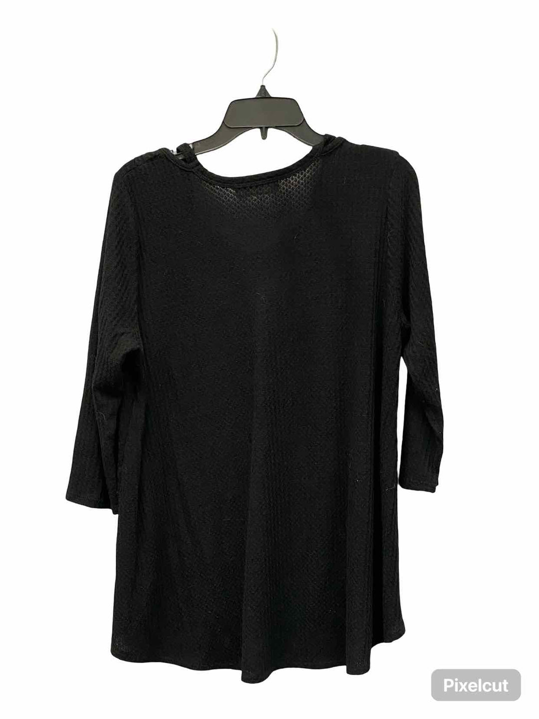 Sinuous Size L Black Sweater