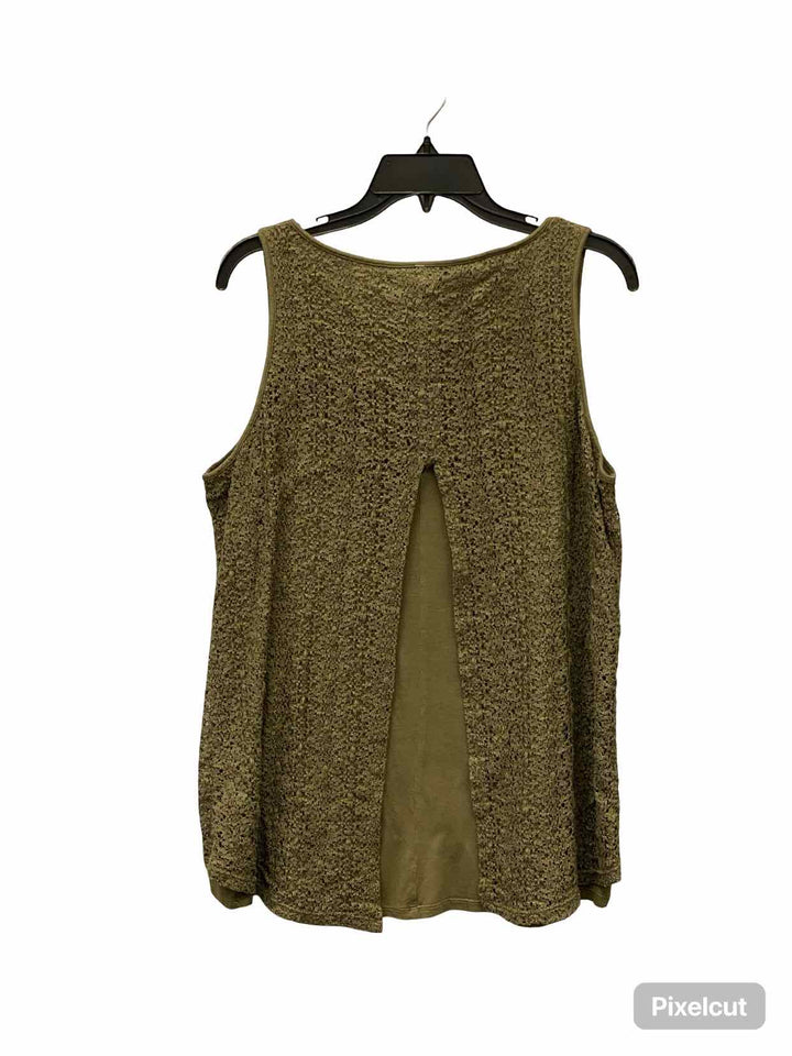 New York & Co. Size M Forest Green Tank Top