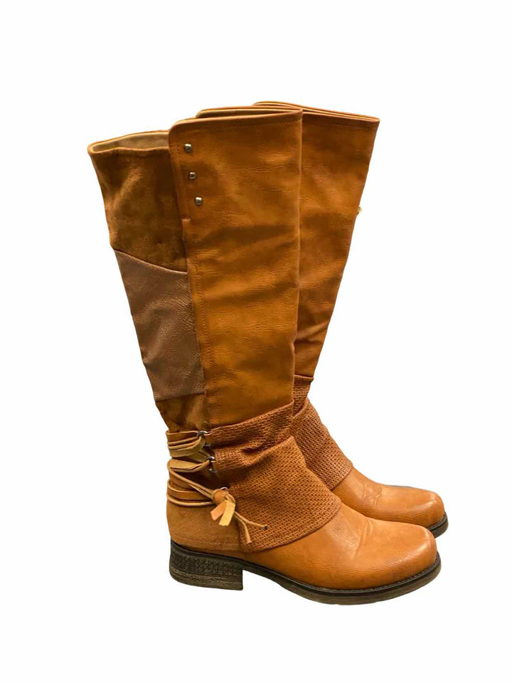 Patrizia Shoe Size 39 Brown Maxie Boots(knee)