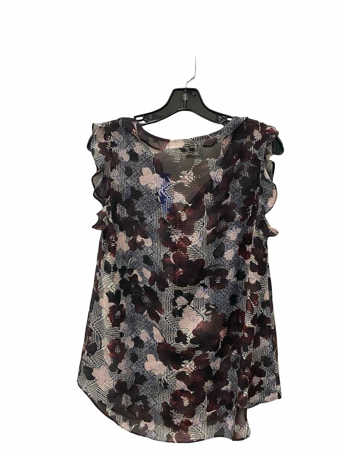 Cabi Size S Purple Pink Print Tank Top